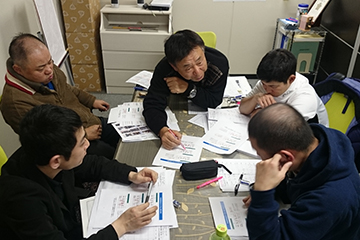 面接の様子
